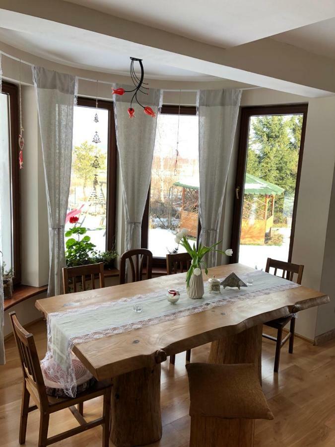 Nibylandia Dom Pod Lasem Nowa Wies Grodziska Bagian luar foto