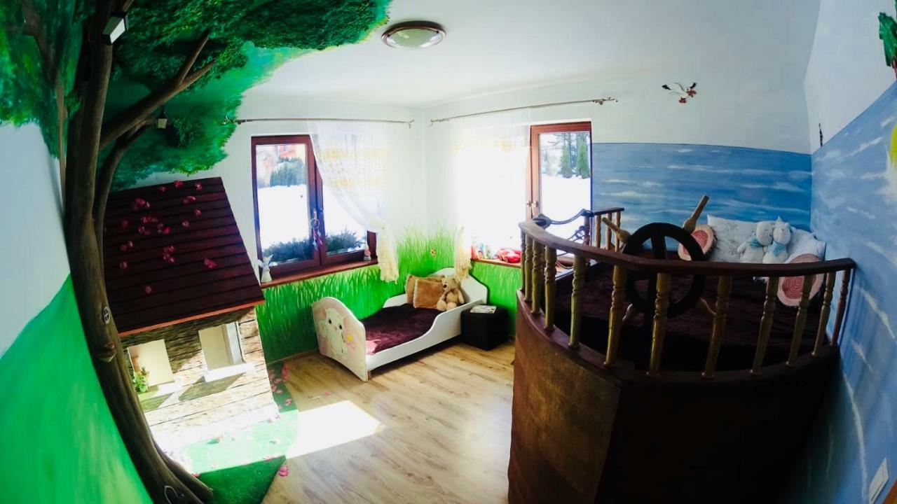 Nibylandia Dom Pod Lasem Nowa Wies Grodziska Bagian luar foto
