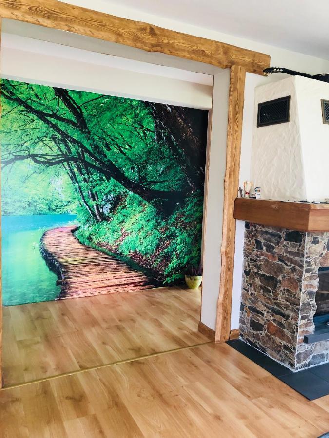 Nibylandia Dom Pod Lasem Nowa Wies Grodziska Bagian luar foto